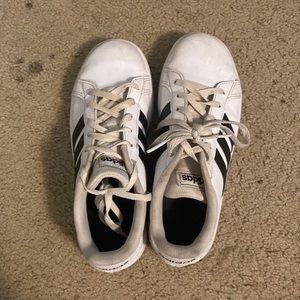 Adidas kids black and white